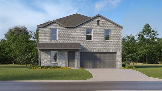 New construction Single-Family house 29055 Pearl Barley Way, Hockley, TX 77447 - photo 0