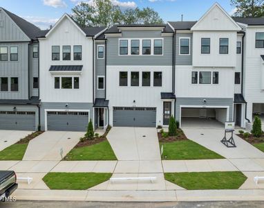 New construction Townhouse house 4818 Cypress Tree Lane, Raleigh, NC 27612 Kinston- photo 0