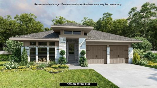 New construction Single-Family house 2529W, 200 Barton Oak Trail, Georgetown, TX 78628 - photo