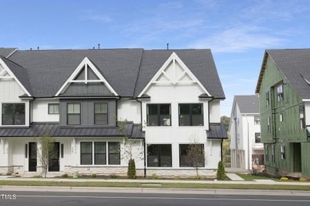 New construction Townhouse house 2407 Adrift Road, Fuquay Varina, NC 27526 Pomona End Unit- photo 0