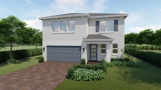 New construction Single-Family house 12920 Sw 265 Street, Miami, FL 33032 Grandcourt- photo 0