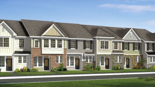 New construction Townhouse house Rochester, 42 Channel Drop Drive, Clayton, NC 27520 - photo