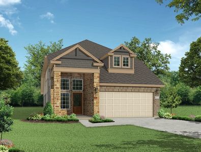 New construction Single-Family house 7915 Open Point Drive, Cypress, TX 77433 Portland- photo 0