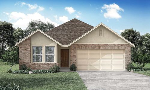 New construction Single-Family house 12834 Hush Drive, San Antonio, TX 78245 Lady Bird E- photo 0