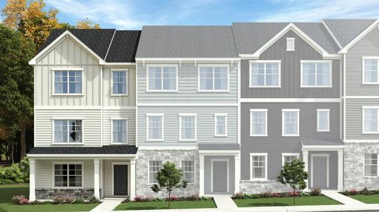 New construction Townhouse house 645 Cassa Clubhouse Way, Knightdale, NC 27545 - photo 4 4