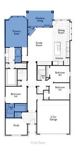 New construction Single-Family house 1412 Trevi Road, Fate, TX 75087 Denton Plan- photo 1 1
