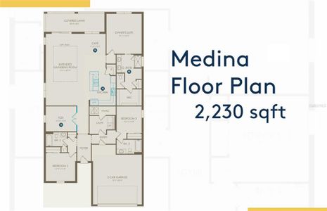 Floor Plan with Structural Option Selections