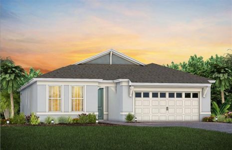 New construction Single-Family house 6407 Shimmering Shores Ln, Saint Cloud, FL 34771 Prosperity- photo 0