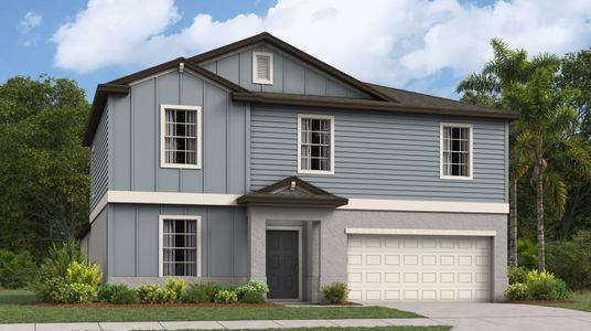 New construction Single-Family house Raleigh, 12768 Tripoli Avenue, Riverview, FL 33579 - photo