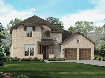 New construction Single-Family house 206 Plan, 1717 Sandbrock Parkway, Aubrey, TX 76227 - photo
