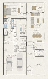 Pulte Homes, Lexington floor plan