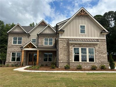 New construction Single-Family house 158 Wicklow Court, Hoschton, GA 30548 Alexi- photo 0