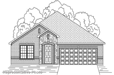 New construction Single-Family house 3801 Paradise Way, Sherman, TX 75090 Cottonwood T- photo 0