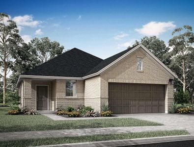 New construction Single-Family house Bluebonnet, 7322 Grand Mason Drive, Cypress, TX 77433 - photo