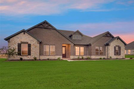 New construction Single-Family house 181 Big Bend Trail, Valley View, TX 76272 Cedar Sage- photo 6 6