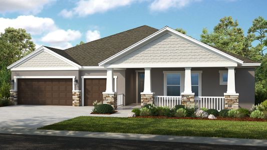 New construction Single-Family house Sunset, 33314 Castaway Loop, Wesley Chapel, FL 33543 - photo