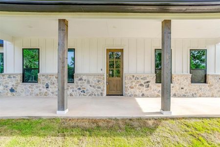 New construction Single-Family house 300 Zion Forest Trail, Poolville, TX 76088 - photo