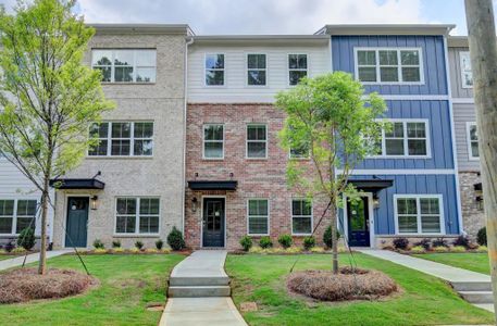 New construction Townhouse house 5477 Blossomwood Trail Sw, Mableton, GA 30126 - photo 0