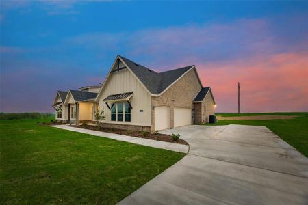 New construction Single-Family house 300 Big Bend Trail, Valley View, TX 76272 Cedar Sage- photo 2 2
