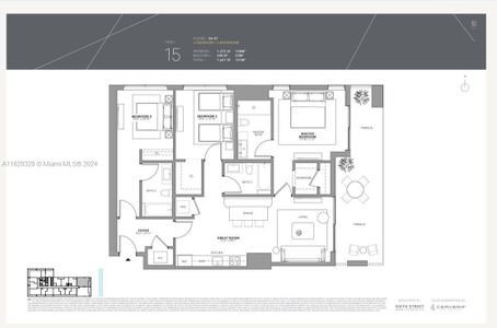 New construction Condo/Apt house 601 Ne 1St Ave, Unit 3515, Miami, FL 33132 - photo 24 24