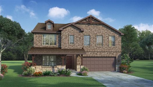 New construction Single-Family house 2104 Hickory Lane, Aubrey, TX 76227 Boxwood III V- photo 10 10
