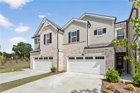 New construction Townhouse house 810 Sunny Lake Drive, Lawrenceville, GA 30043 - photo 0