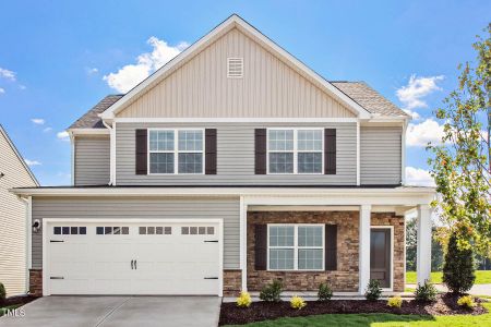 New construction Single-Family house 407 Azalea Gaze Drive, Youngsville, NC 27596 - photo 0