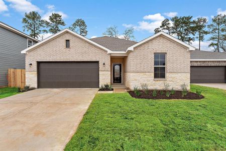 New construction Single-Family house 25187 Leather Leaf, Montgomery, TX 77316 TRAVIS- photo 0