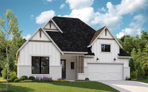 New construction Single-Family house 4740 Muleshoe Lane, Prosper, TX 75078 Plan 4551- photo 0