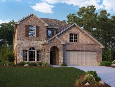 New construction Single-Family house Odessa, 3017 Hickory Haven Lane, Conroe, TX 77385 - photo