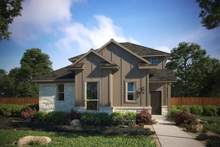 New construction Single-Family house 168 Rieber Road, Kyle, TX 78640 - photo 1 1