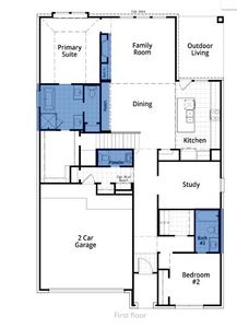 New construction Single-Family house 1682 Hidden Fox, New Braunfels, TX 78132 Rodin Plan- photo 1 1