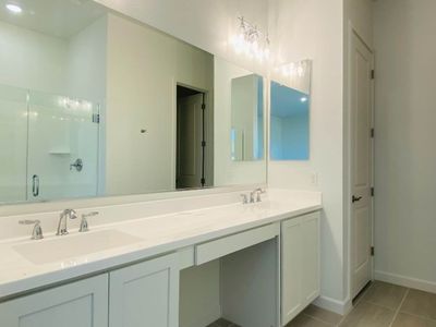 Bathroom example. Finishes vary by community. See sales counselor for details.