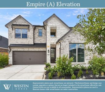 New construction Single-Family house The Empire, 16435 Verbena Glen Drive, Hockley, TX 77447 - photo