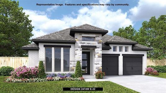 New construction Single-Family house 3231 Rockrose Place, Katy, TX 77493 Design 2474W- photo 0 0