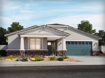 New construction Single-Family house Kellen, North Hartman Road, Maricopa, AZ 85138 - photo