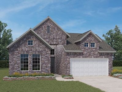 New construction Single-Family house Lynnbrook – 50′ Lot, 5314 Majestic Court, Manvel, TX 77578 - photo