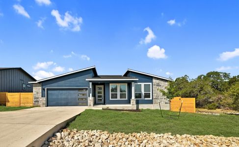 New construction Single-Family house 3705 Rock Terrace Drive, Lago Vista, TX 78645 Bluebonnet- photo