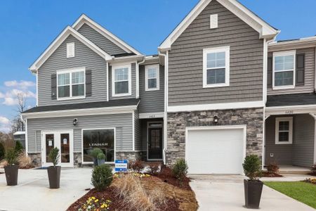 New construction Townhouse house 156 Garden Vine Trail, Unit 528 Coleman EE, Raleigh, NC 27610 - photo