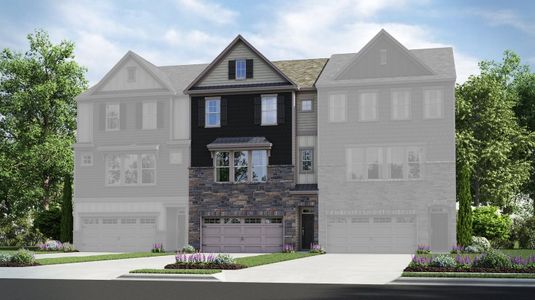 New construction Townhouse house Aynsley, 11740 Providence Rd W, Charlotte, NC 28277 - photo