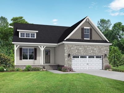 New construction Single-Family house The Cypress A, Holly Springs, NC 27539 - photo