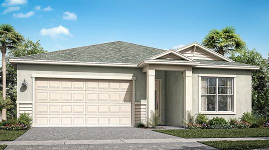 New construction Single-Family house 1080 Cavailian Place Nw, Palm Bay, FL 32907 Key Largo- photo 0