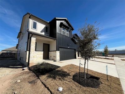 New construction Townhouse house 8597 Meridy Loop, Round Rock, TX 78665 Plan L- photo 1 1