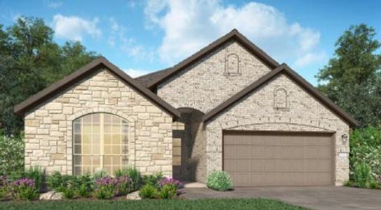 New construction Single-Family house 17206 Coppice Oak Drive, Hockley, TX 77447 Hanover II- photo 0 0