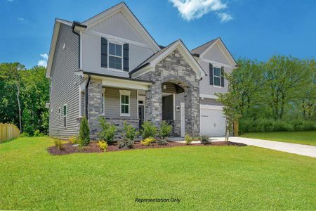 New construction Single-Family house 2 Bonnie Street, Willow Spring, NC 27592 The Cary- photo 29 29