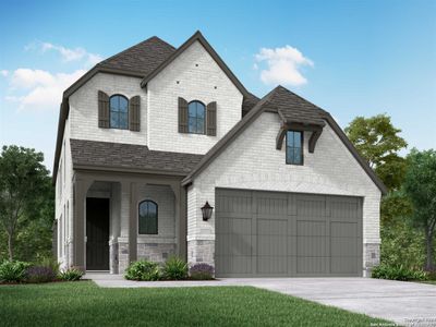 New construction Single-Family house 233 Alpine Lakes, New Braunfels, TX 78130 Everleigh Plan- photo 0