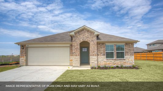 New construction Single-Family house The Lakeway, 13407 Eppright Trace, Manor, TX 78653 - photo