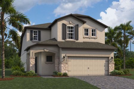 New construction Single-Family house 31060 Pendleton Landing Circle, Wesley Chapel, FL 33545 Willow- photo 0