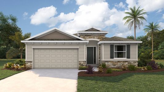 New construction Single-Family house 1574 Nw 136Th Blvd, Newberry, FL 32669 Lantana- photo 0 0