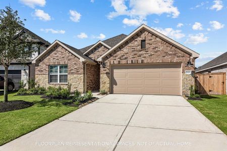 New construction Single-Family house 3505 Moraine Lake Drive, Texas City, TX 77510 - photo 0